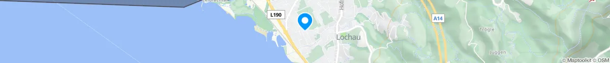 Kartendarstellung des Standorts für Martin-Apotheke in 6911 Lochau